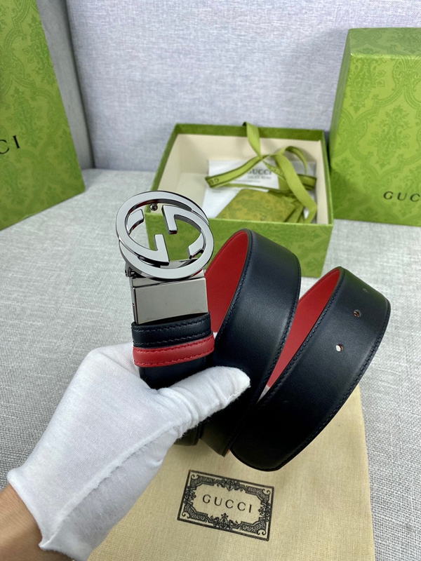 グッチベルト激安角部分ディテール